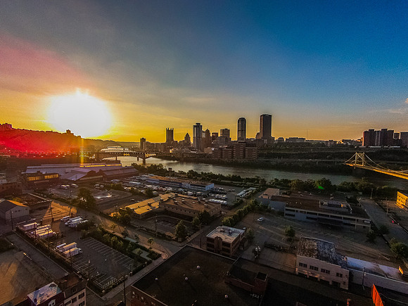 Sunset of Pittsburgh
