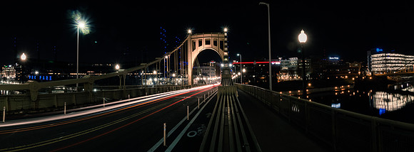 Clemente Bridge PNC Light Trail